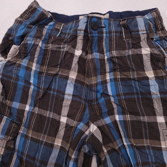 Urban Pipeline Medium Wash Button Zip Cargo Shorts Youth Boys Size 14 Blue - Picture 1 of 8